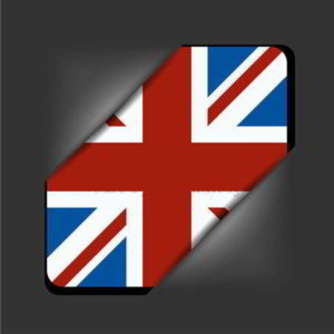 English flag button
